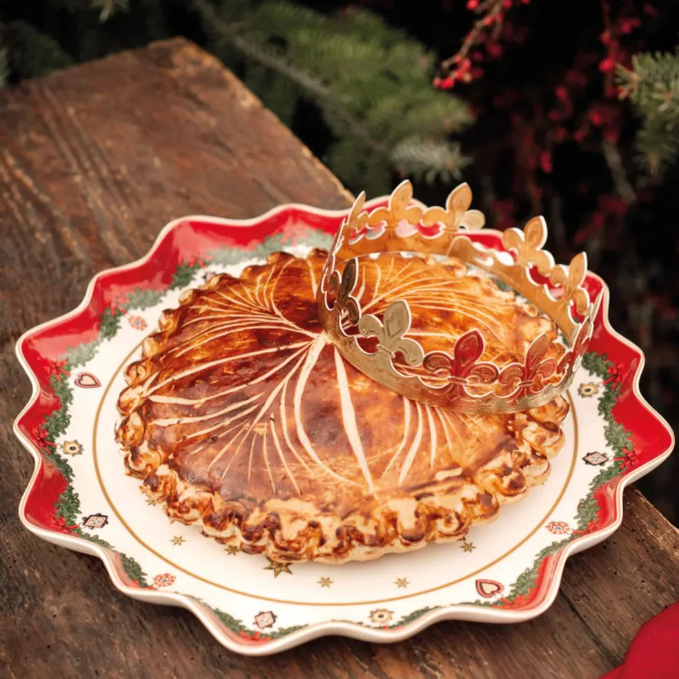 Fuente grande de Navidad de porcelana para servir Toy's Fantasy Villeroy & Boch