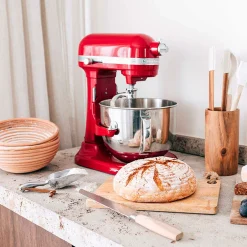 Gancho amasador de acero inoxidable para robot con bol elevable KitchenAid