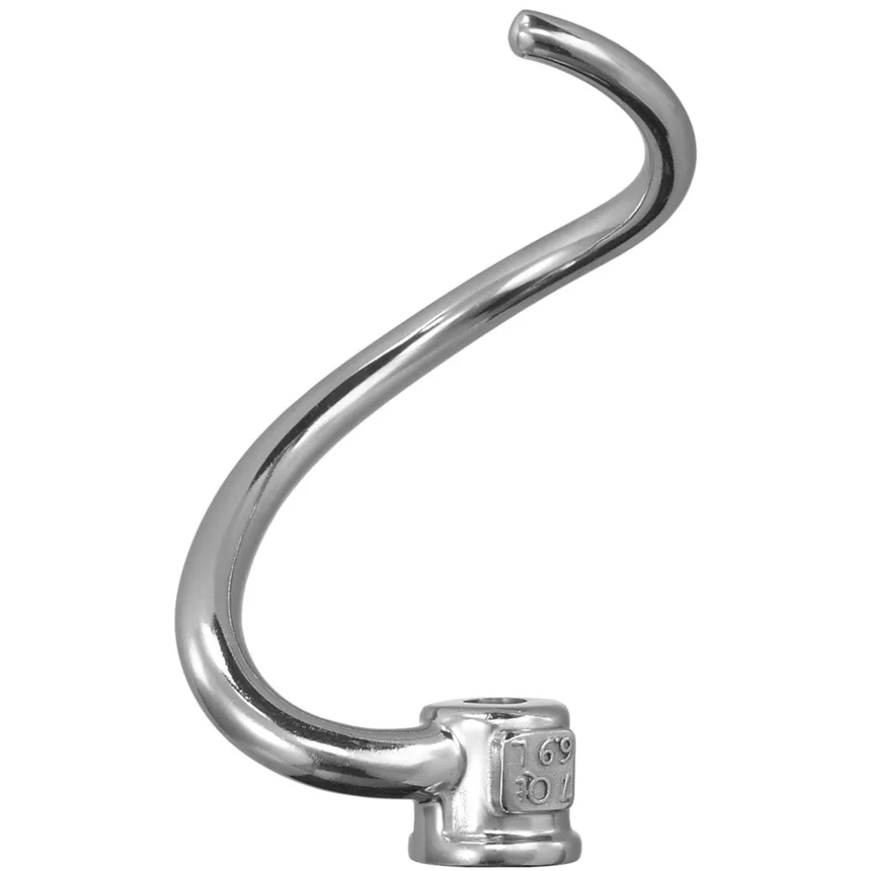 Gancho amasador de acero inoxidable para robot con bol elevable KitchenAid