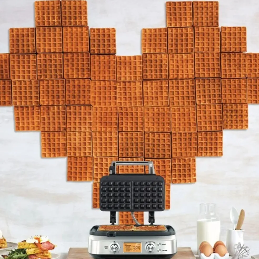Gofrera inteligente doble con pantalla LCD Waffle PRO Sage