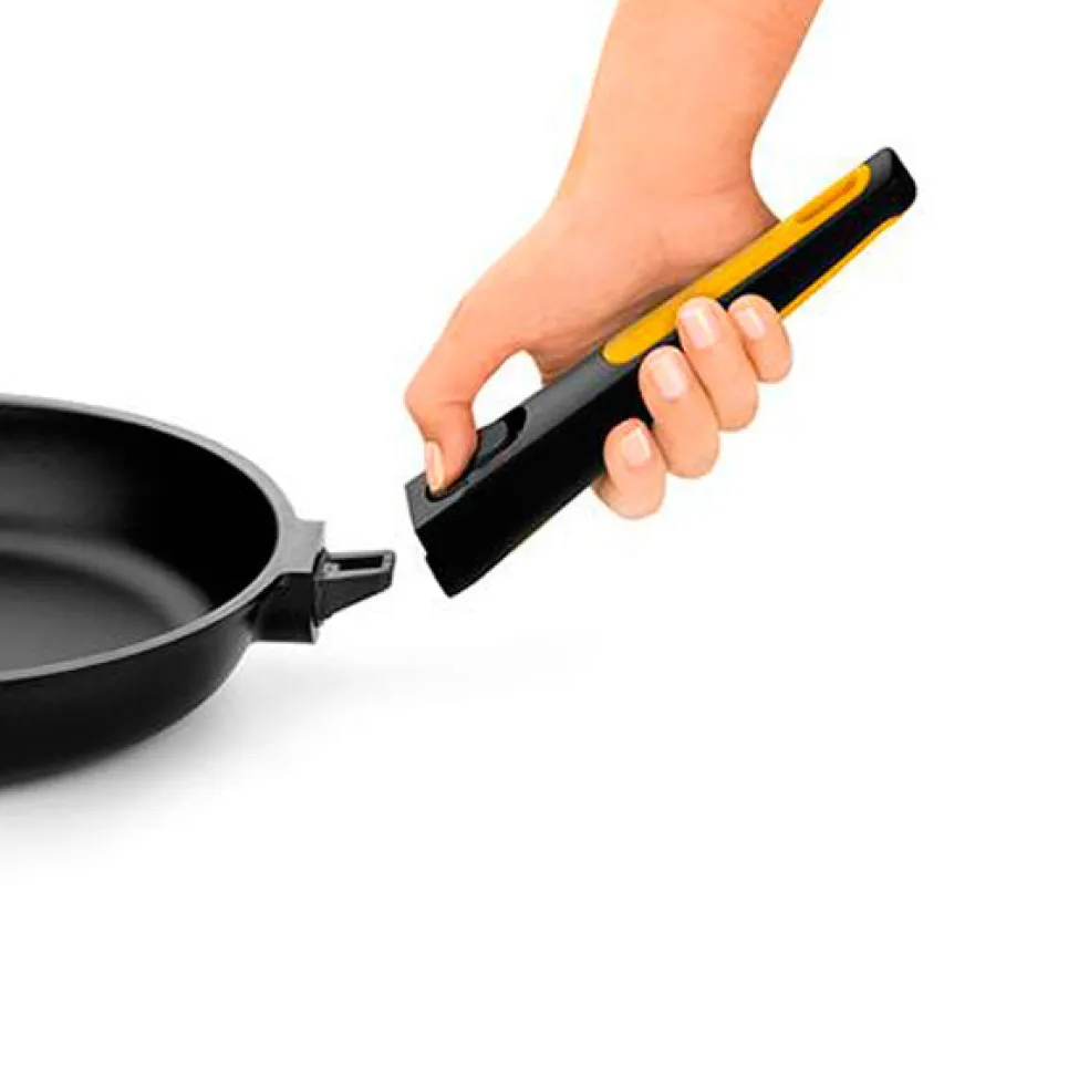 Grill antiadherente con mango desmontable Fast Click BRA
