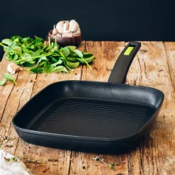 Grill antiadherente con rayas Green Monix