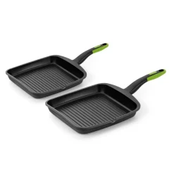 Grill antiadherente con rayas Experta Monix