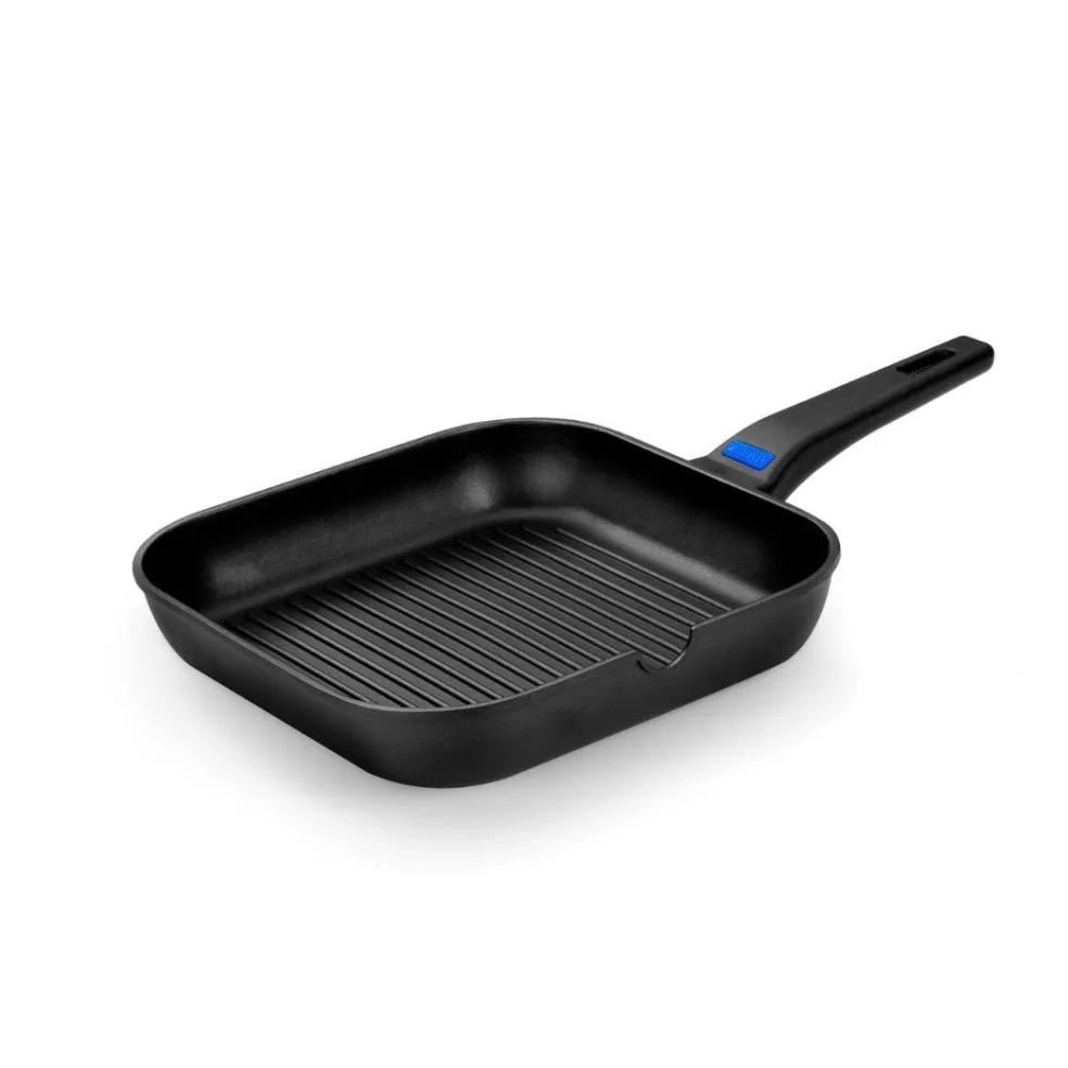 Grill con rayas antiadherente Solid+ Monix