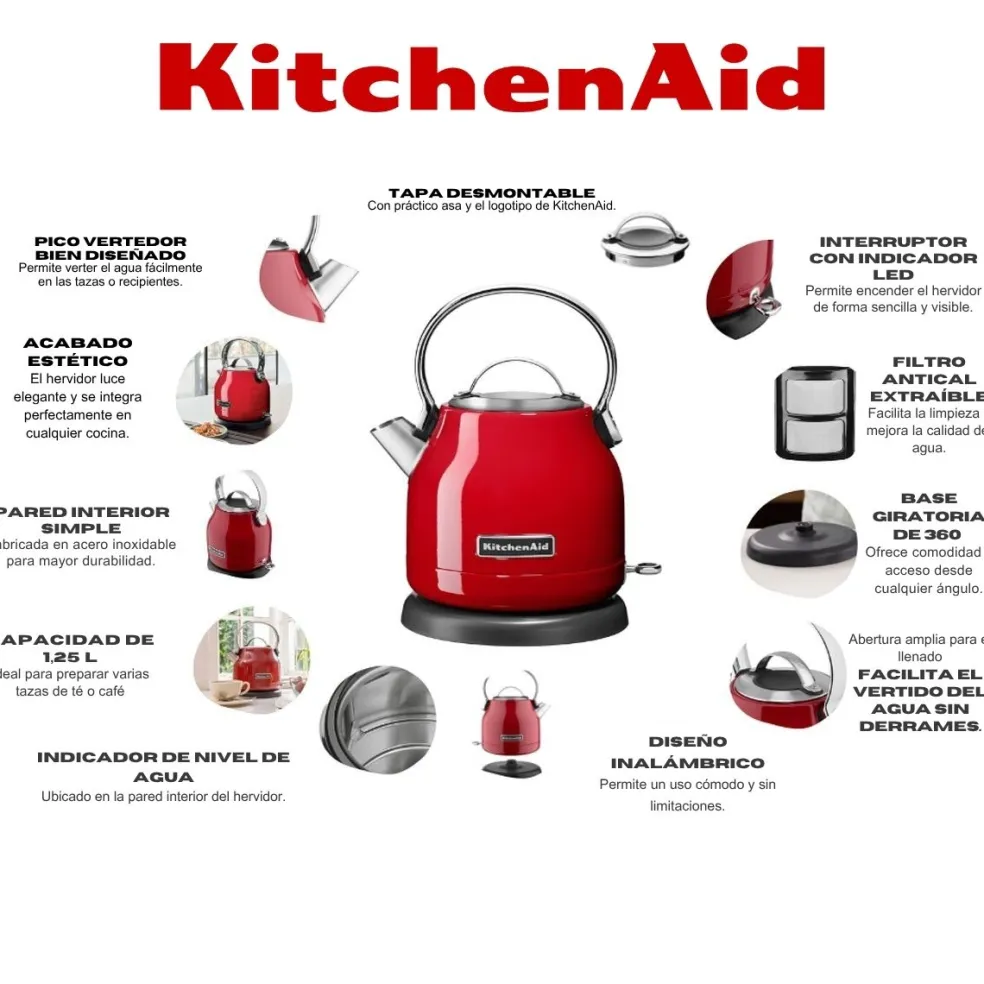 Hervidor Classic KitchenAid