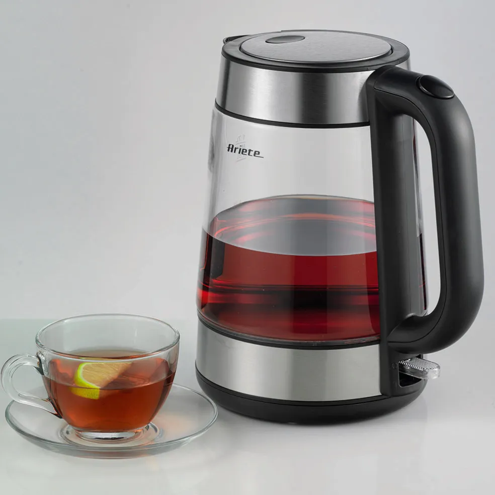 Hervidor-Tetera de cristal Lipton Ariete