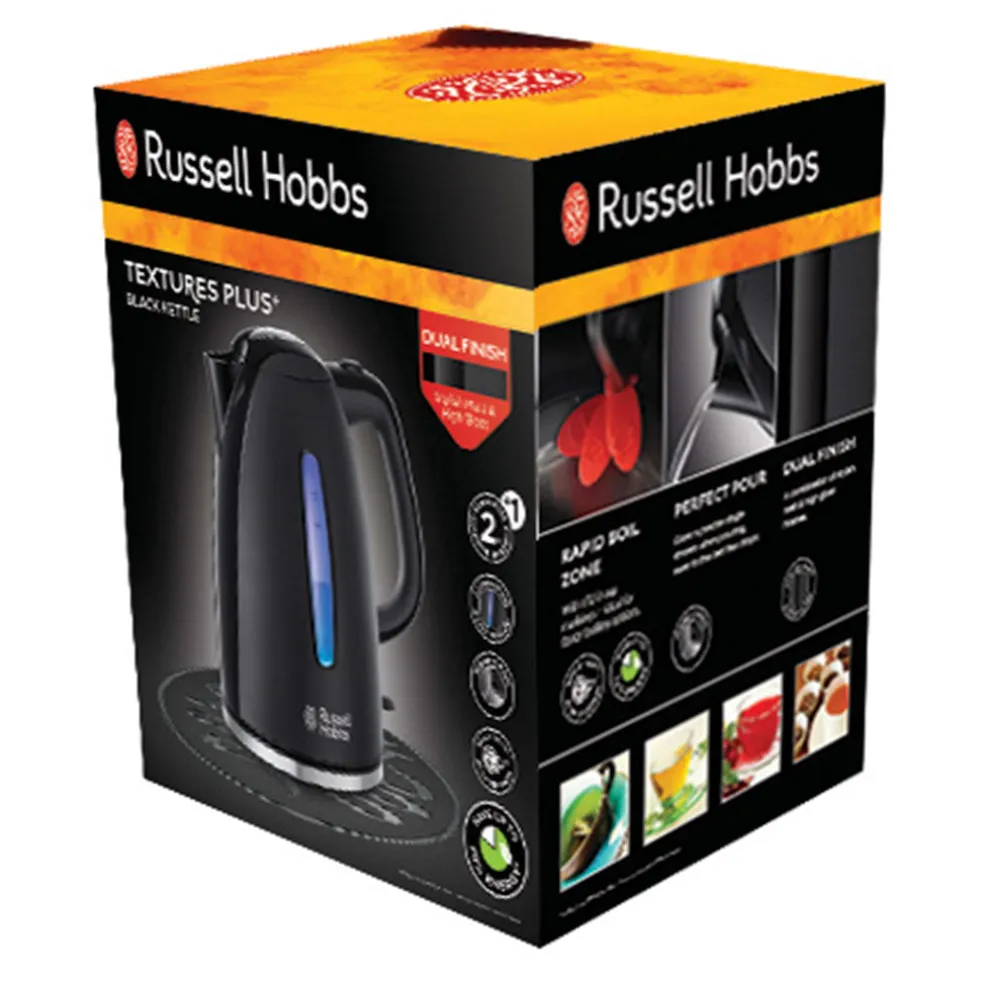 Hervidor Textures Plus+ Russell Hobbs