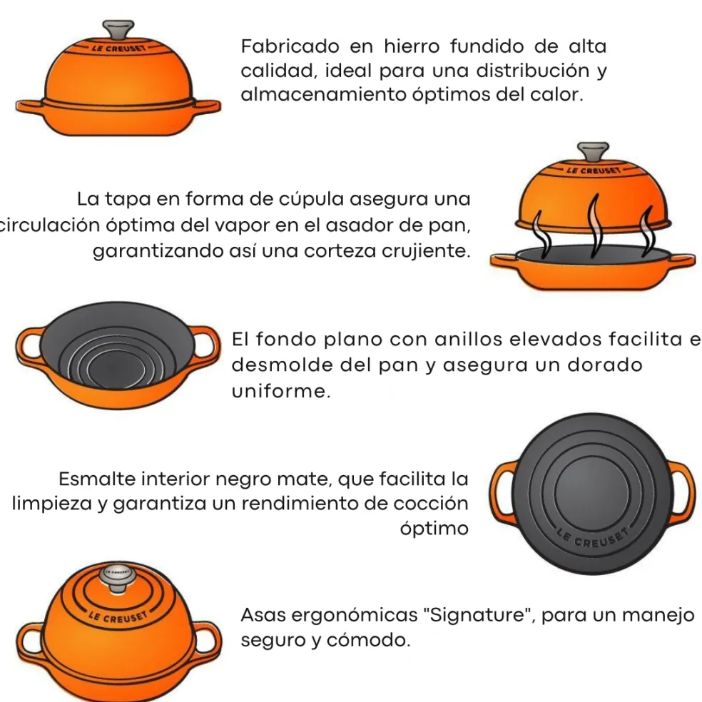 Horno cocotte para pan Le Creuset