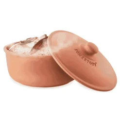 Horno redondo de terracota para pan Römertopf