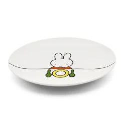 Juego cubertería 6 piezas inox y porcelana Miffy Zilverstad