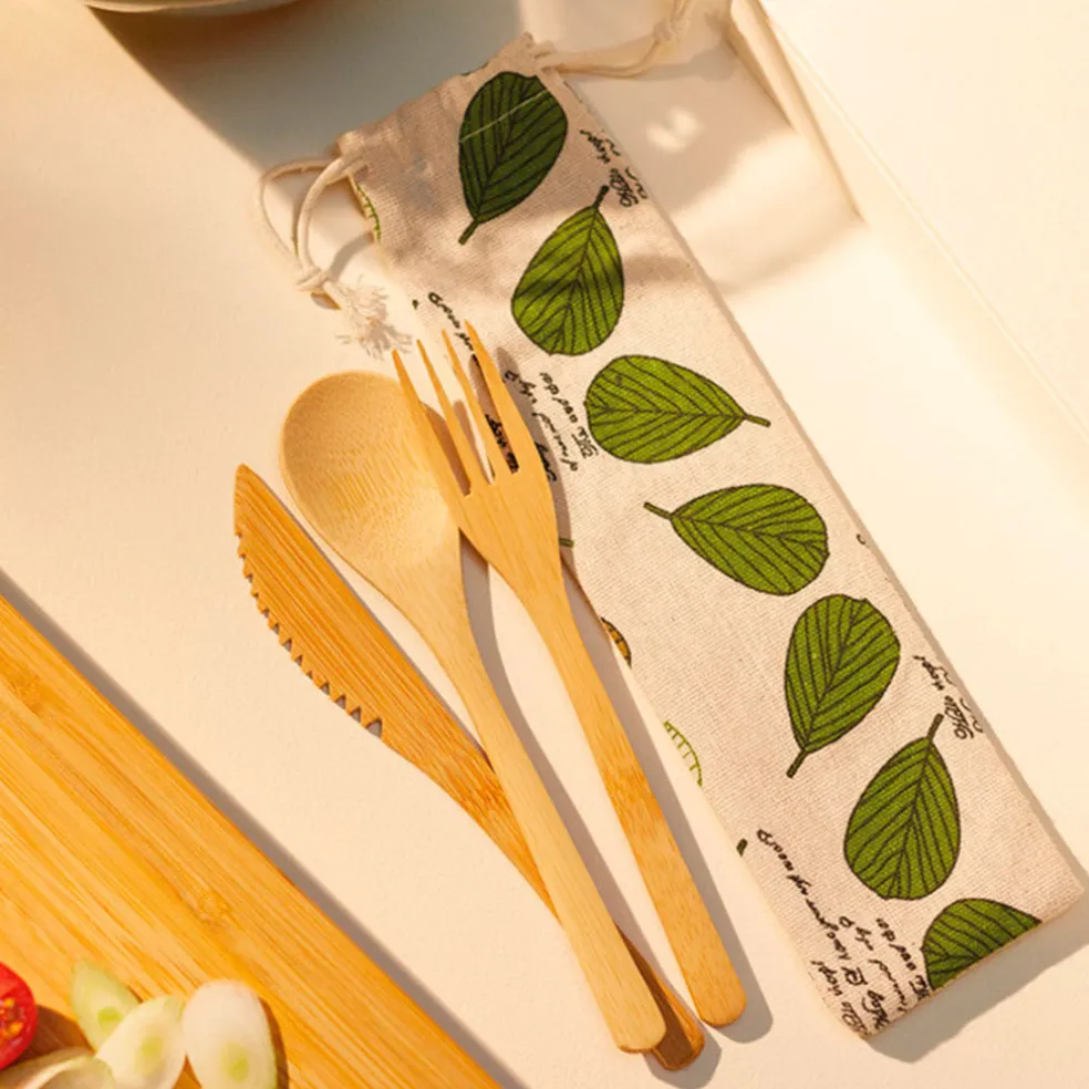Juego de 3 cubiertos de madera KitchenCraft