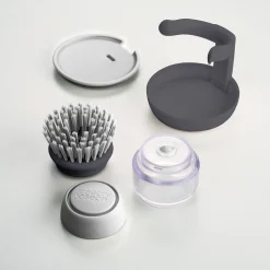 Juego de dispensador de jabón y cepillo Palm Scrub Joseph Joseph