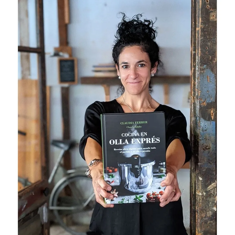 Libro "Cocina en olla exprés", por Claudia Ferrer (¡4ª edición!)
