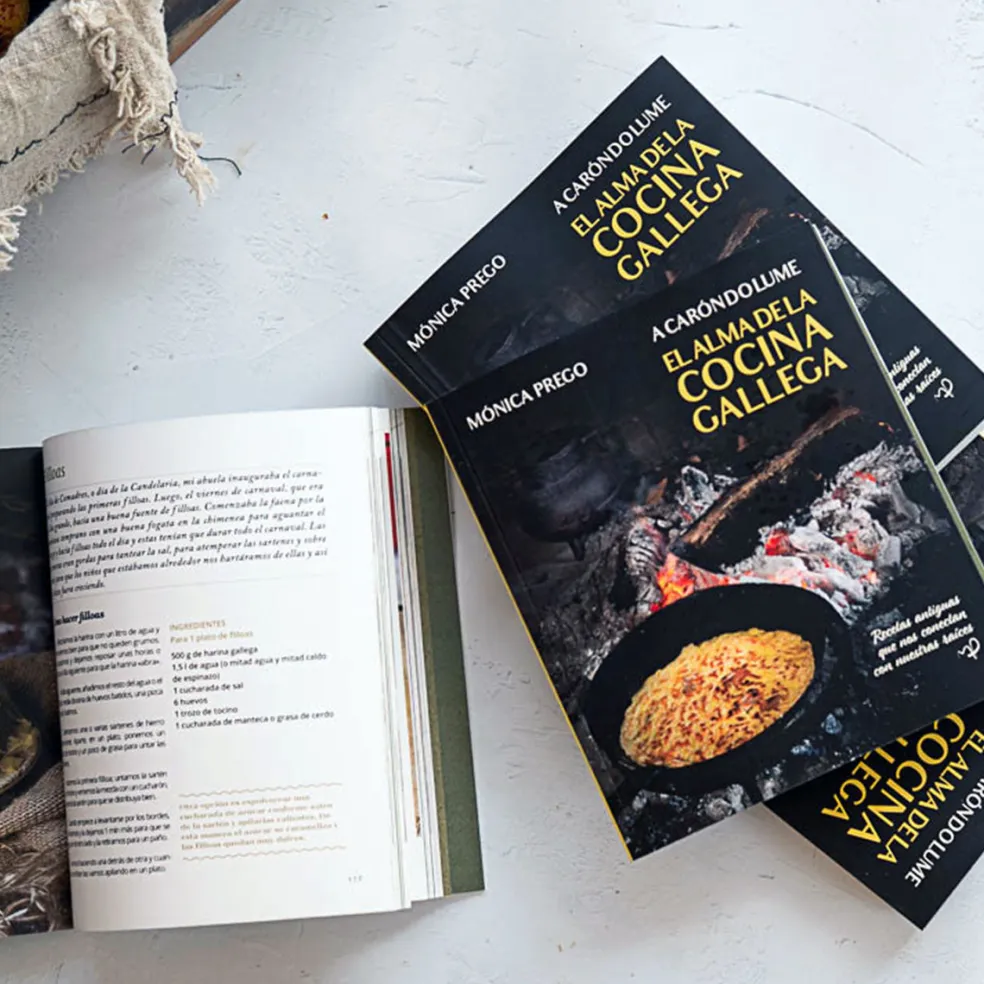 Libro El alma de la cocina gallega de Mónica Prego