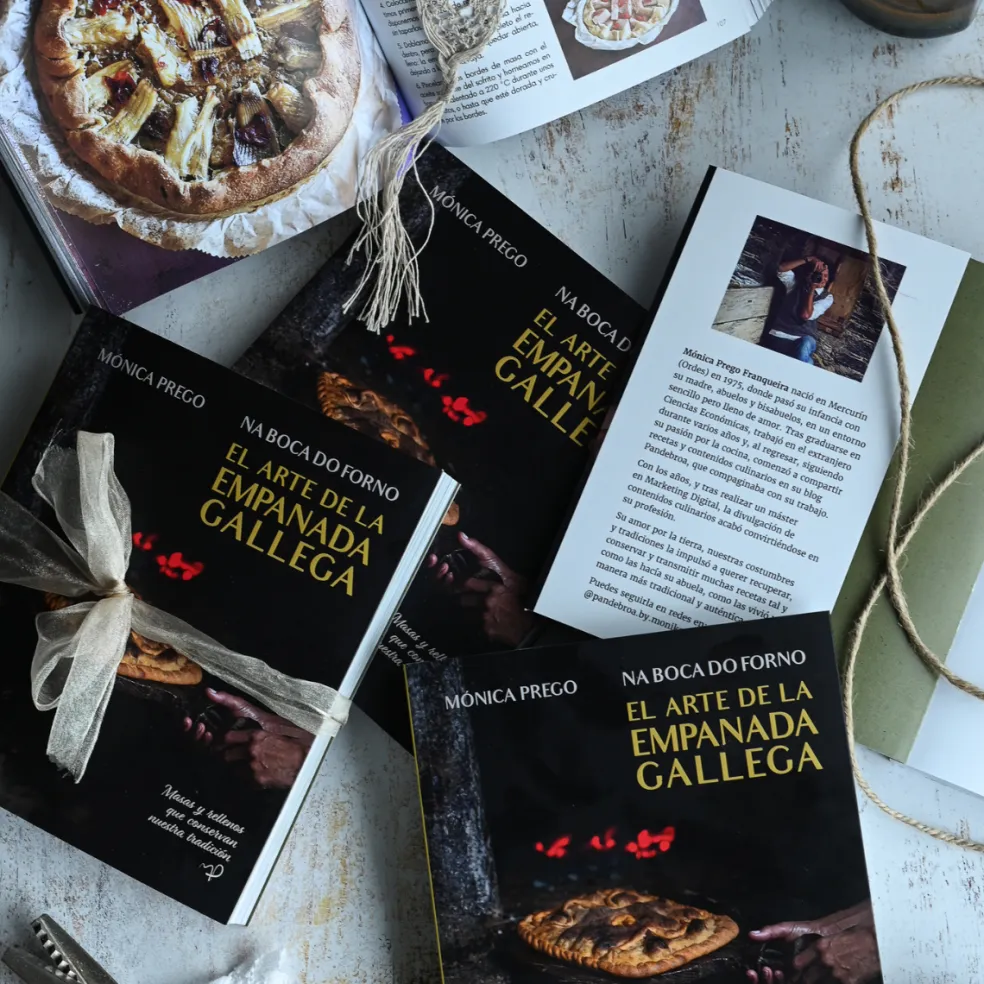 Libro El arte de la empanada gallega de Mónica Prego