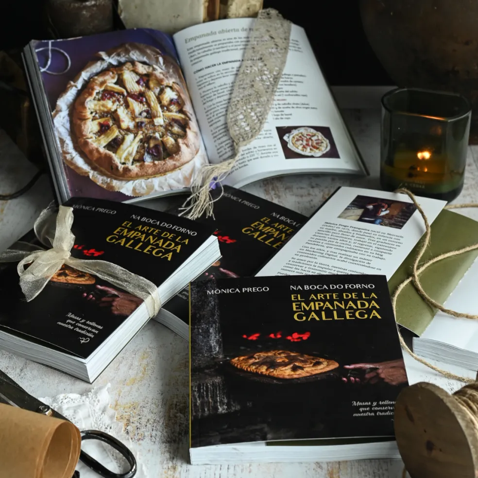 Libro El arte de la empanada gallega de Mónica Prego