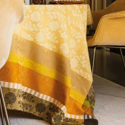 Mantel antimanchas de algodón Gipsy Le Jacquard Français