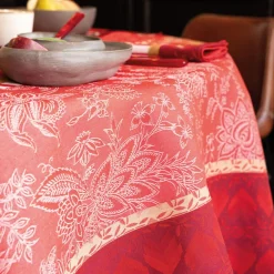 Mantel antimanchas de algodón Gipsy Le Jacquard Français