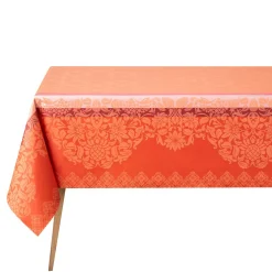 Mantel antimanchas de algodón Mumbai Le Jacquard Français