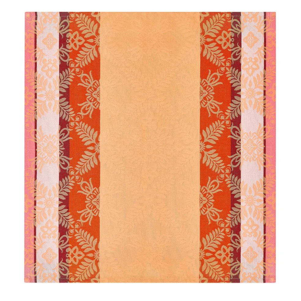 Mantel individual antimanchas de algodón Mumbai Le Jacquard Français