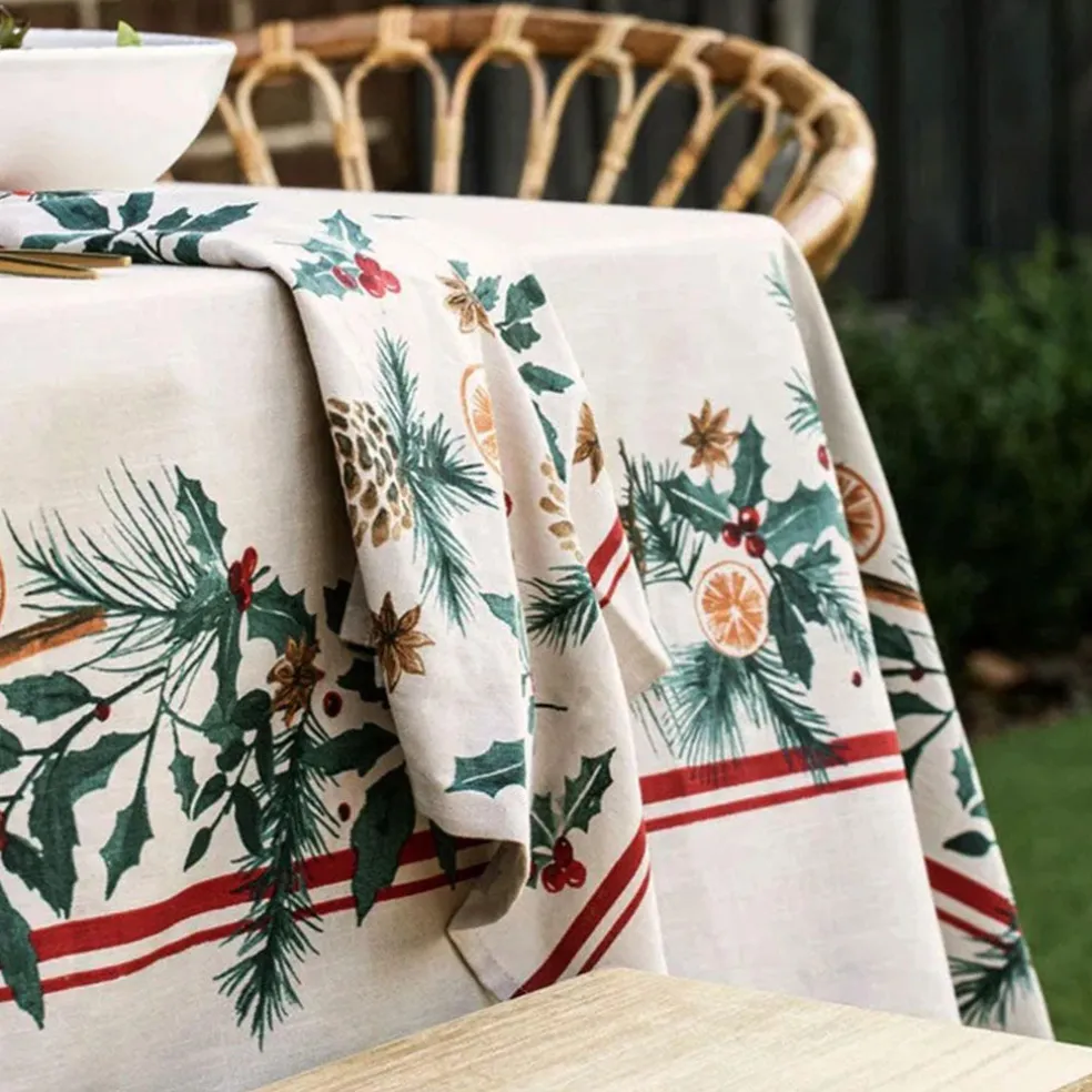 Mantel Navidad Evergreen Ladelle