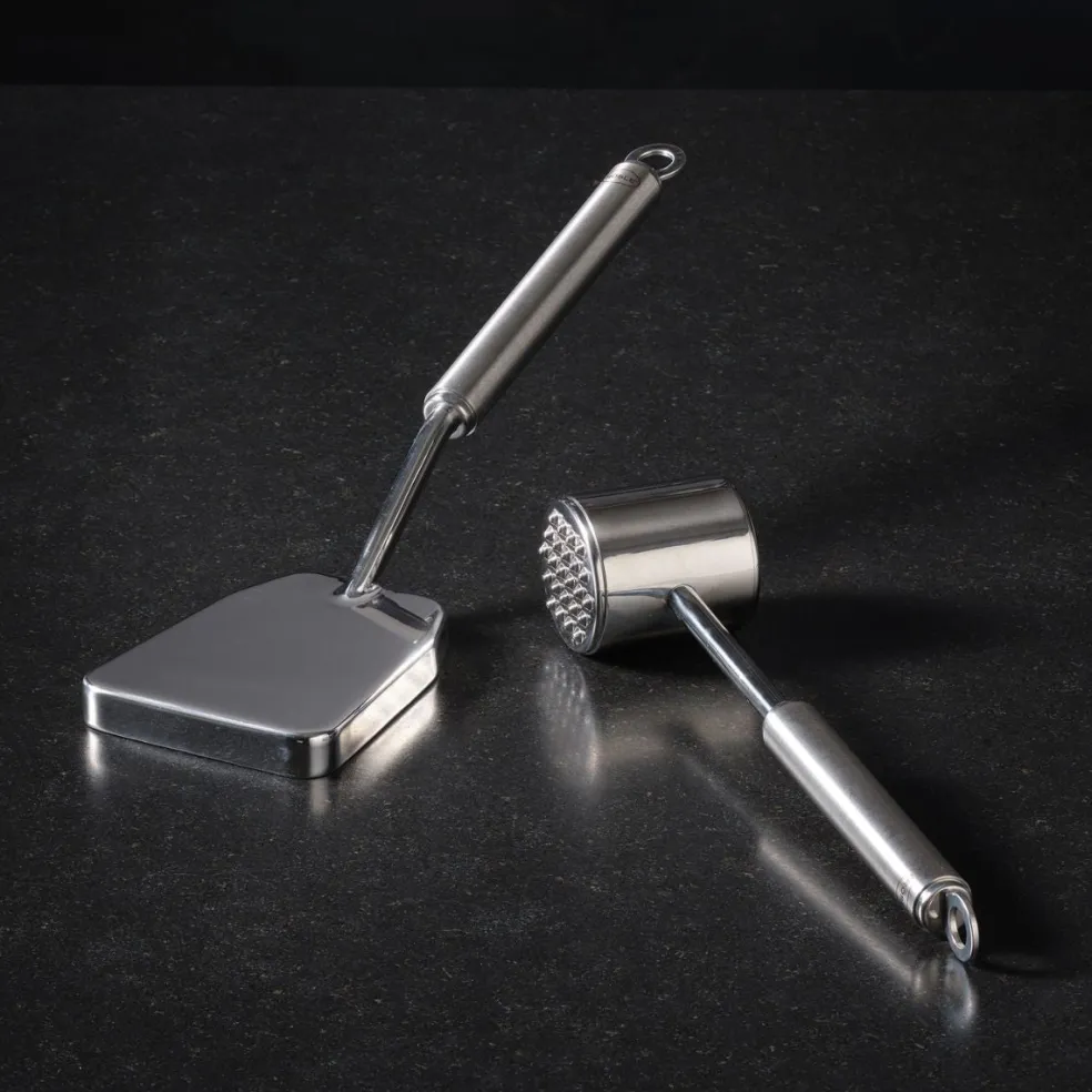 Martillo ablandador de carne de acero inoxidable Rösle