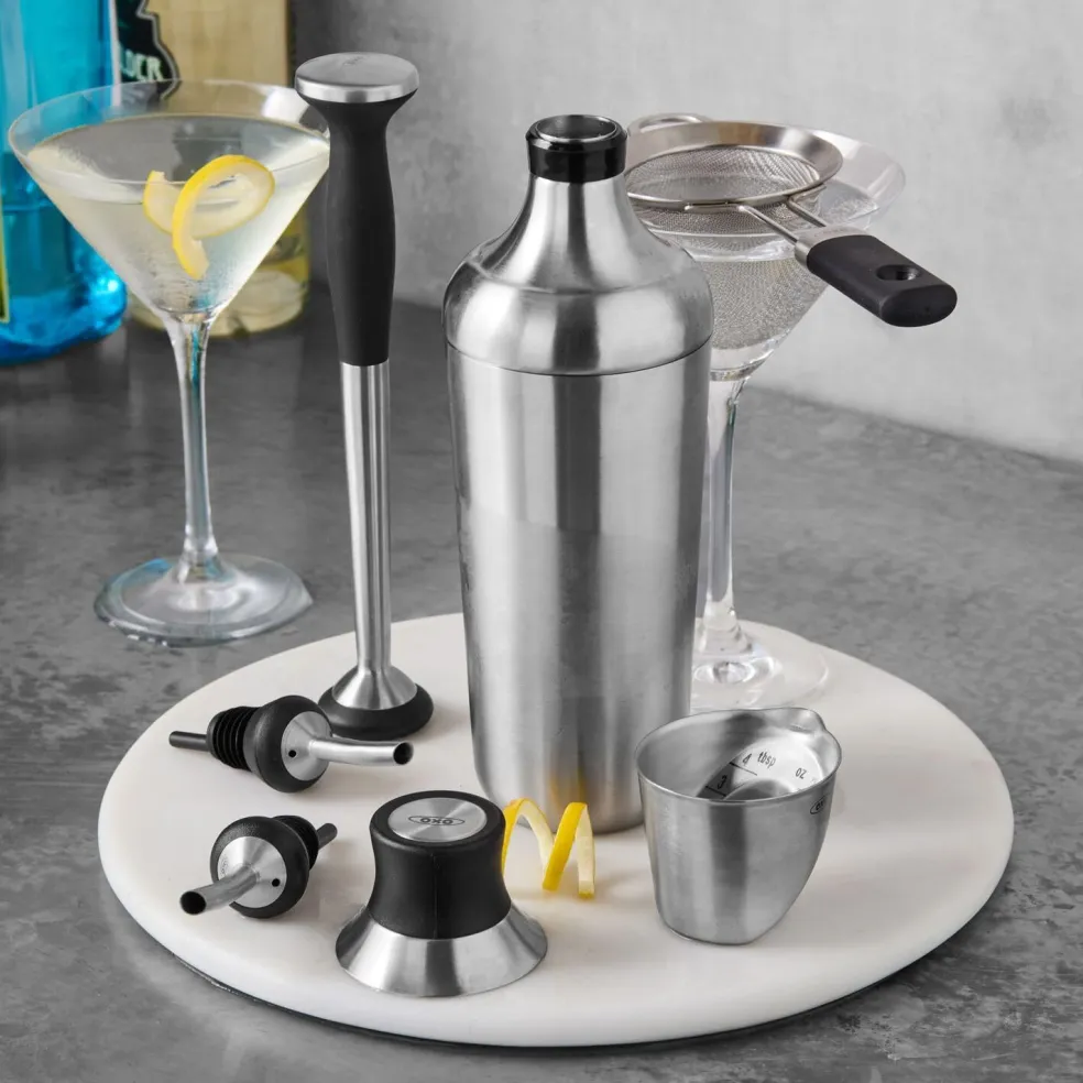 Medidor vertical de acero inoxidable OXO