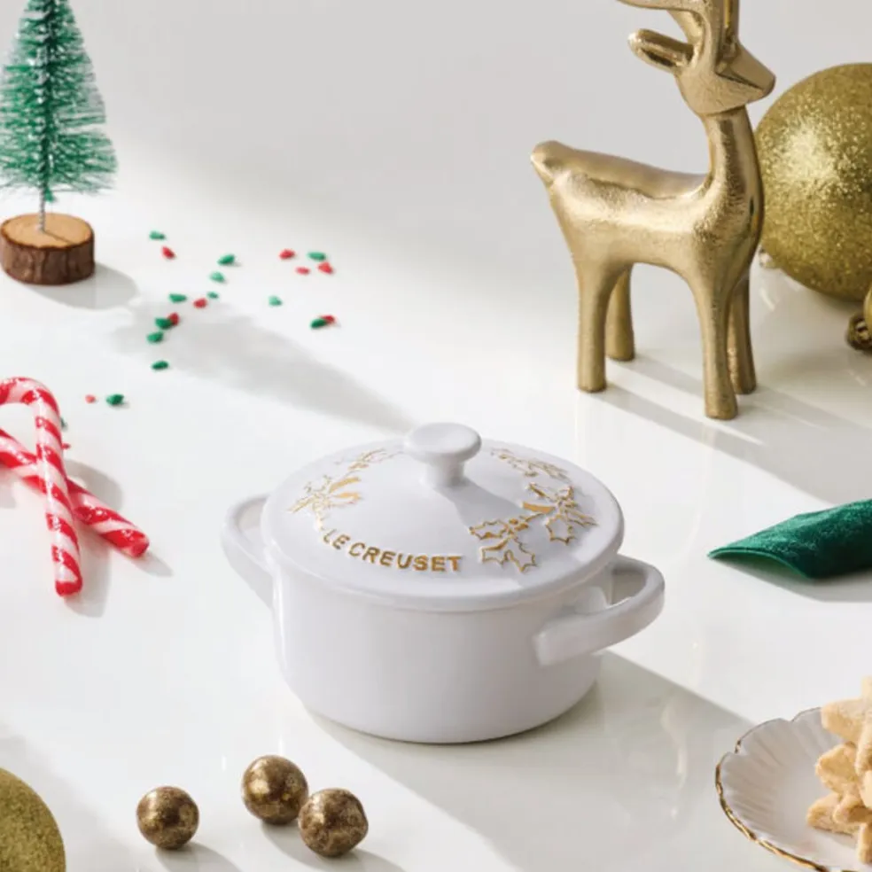 Mini cocotte cerámica Ed. Limitada Holly Le Creuset