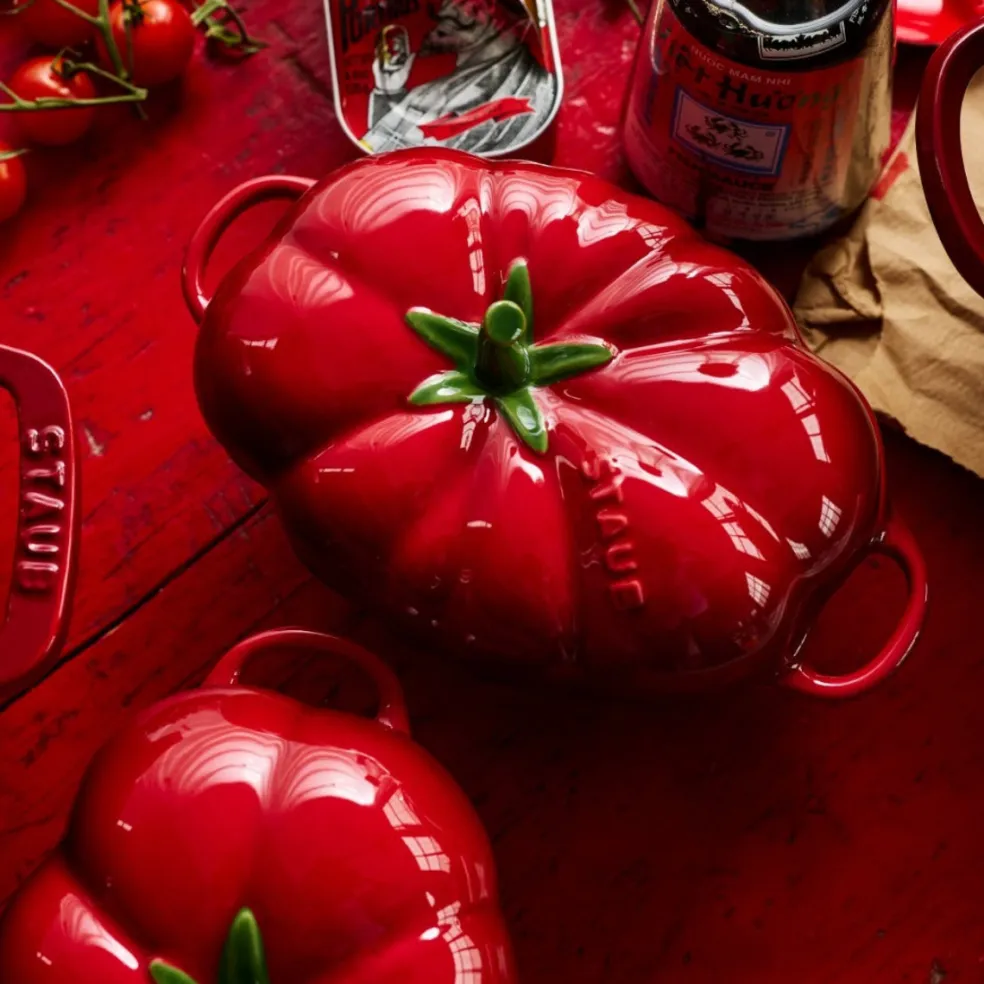 Mini cocotte cerámica hortalizas Staub