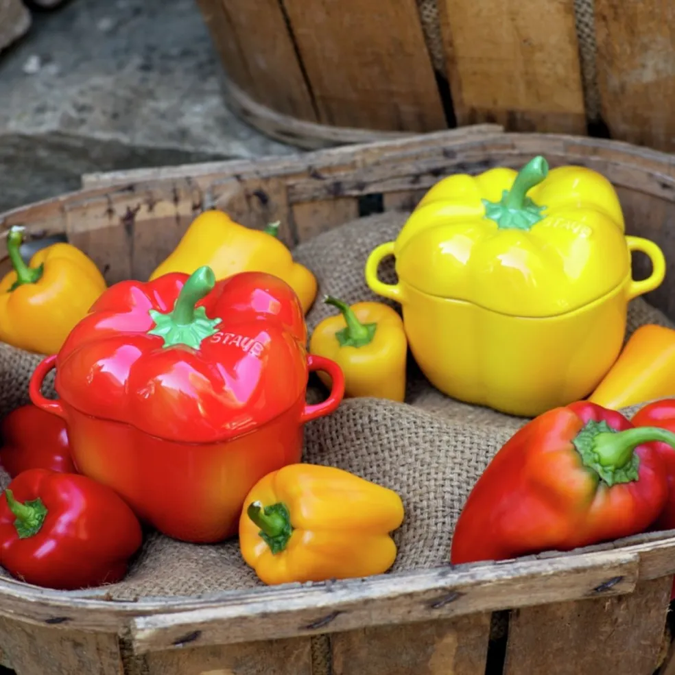 Mini cocotte cerámica hortalizas Staub