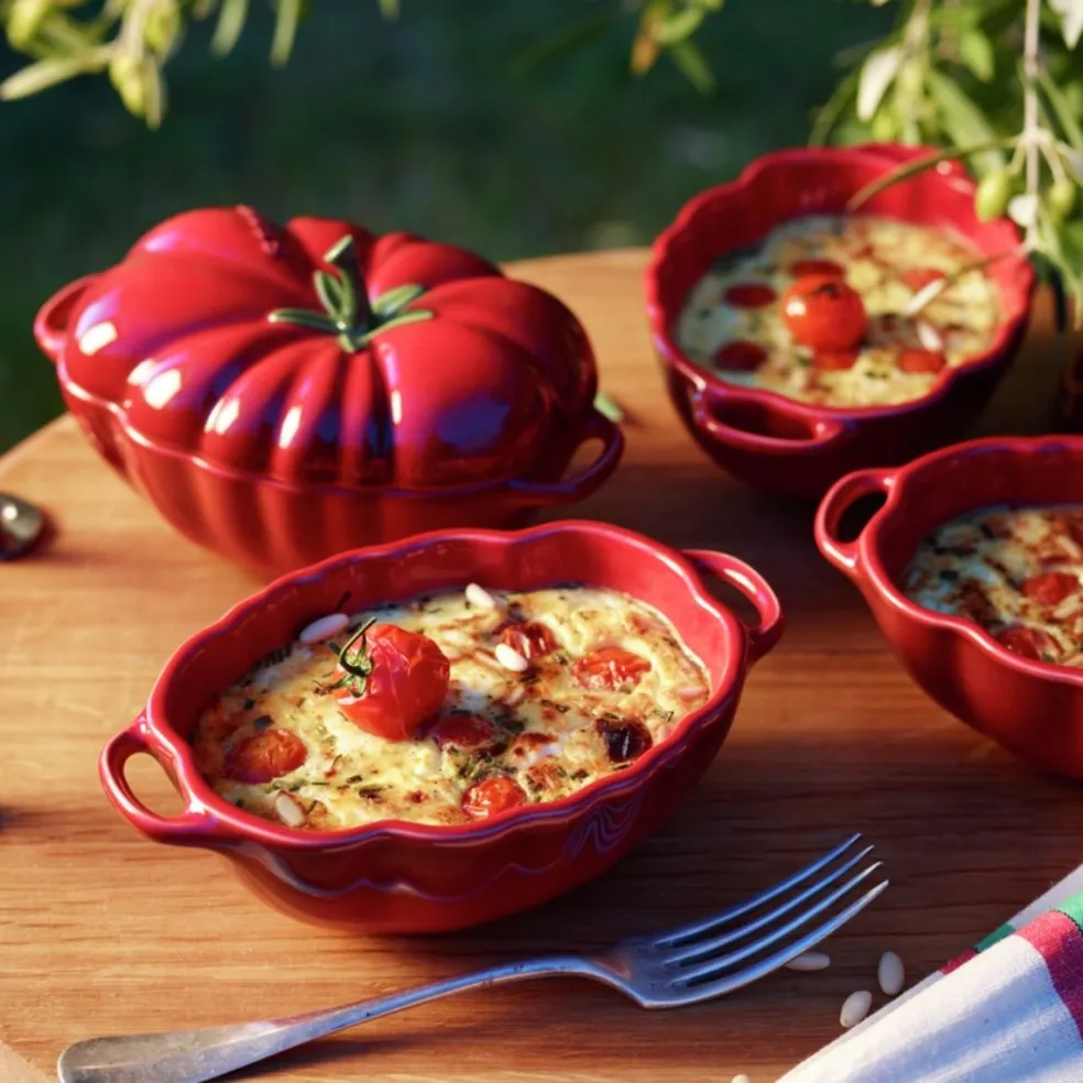 Mini cocotte cerámica hortalizas Staub