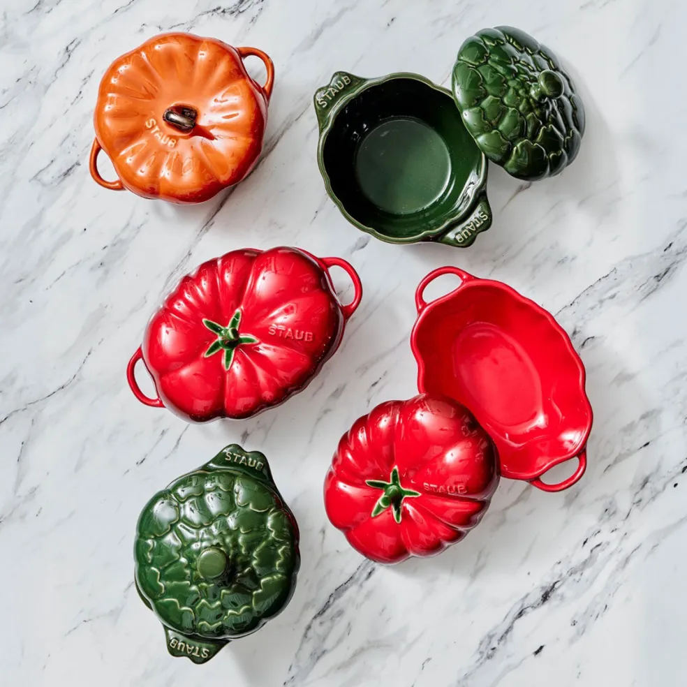 Mini cocotte cerámica hortalizas Staub
