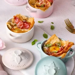 Mini cocotte cerámica Jardín Le Creuset
