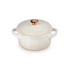 Mini cocotte pomo dorado Le Creuset