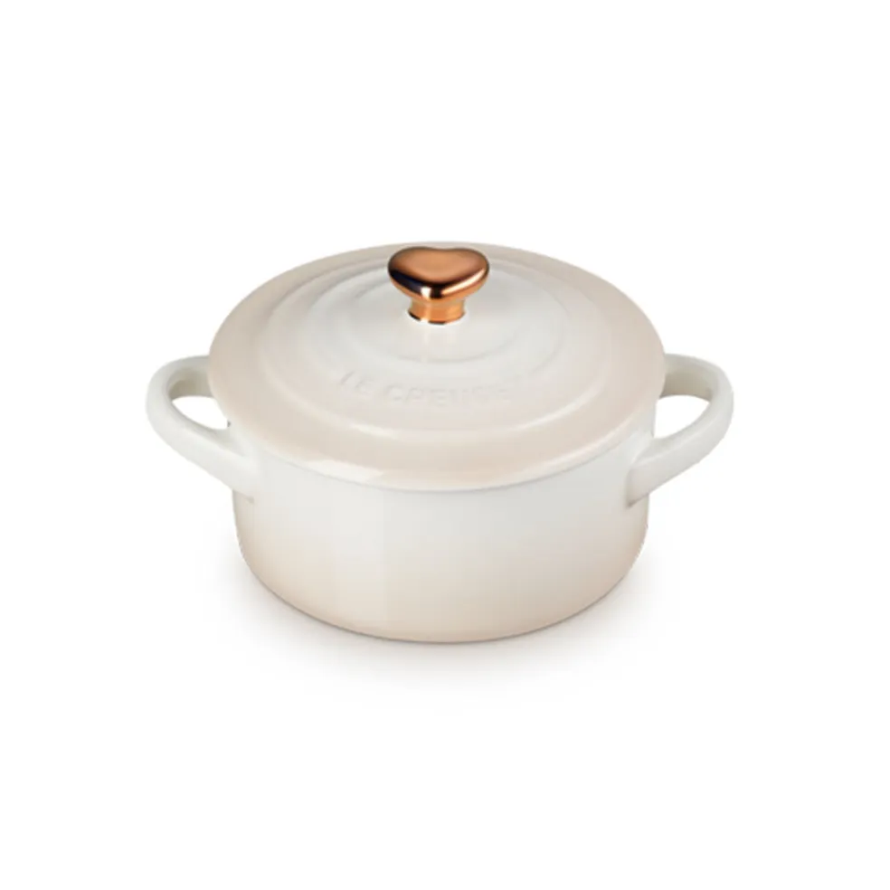 Mini cocotte pomo dorado Le Creuset