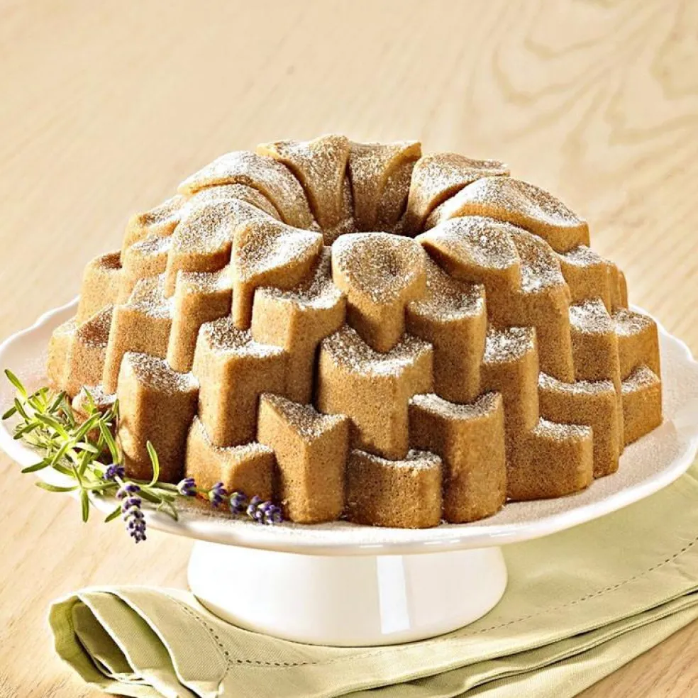 Molde aluminio Blossom Bundt Nordic Ware