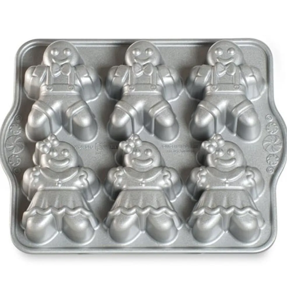 Molde aluminio Gingerbread Kids Nordic Ware