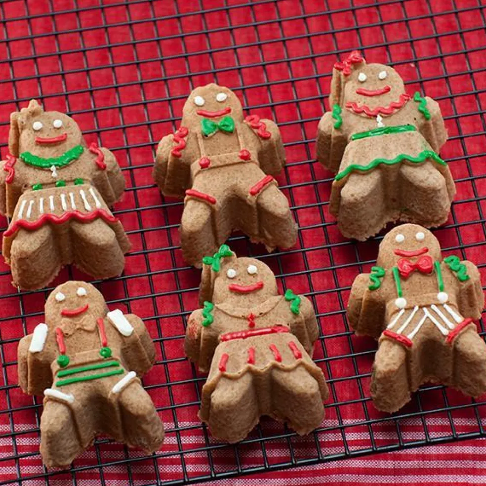 Molde aluminio Gingerbread Kids Nordic Ware