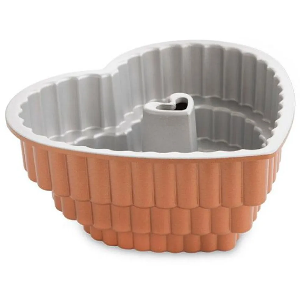 Molde aluminio Tired Heart Bundt Nordic Ware