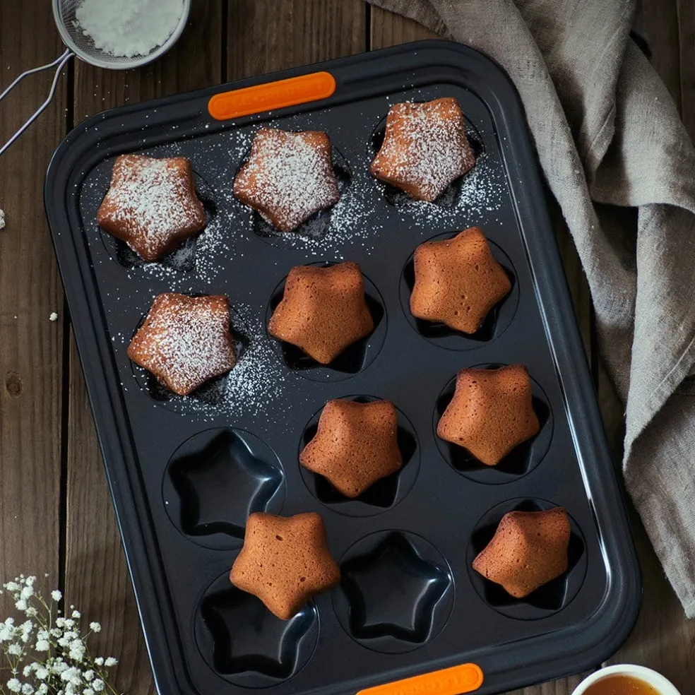 Molde antiadherente estrellas Le Creuset