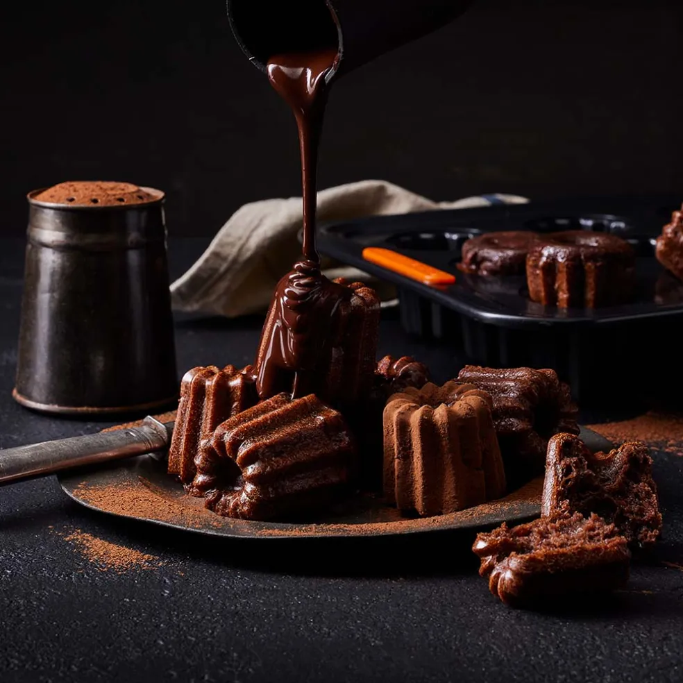 Molde antiadherente para canelés de Le Creuset