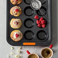 Molde antiadherente para magdalenas Le Creuset