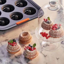 Molde antiadherente para mini bundts Le Creuset