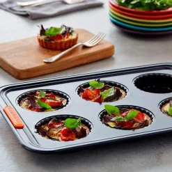 Molde antiadherente para tartaletas Le Creuset