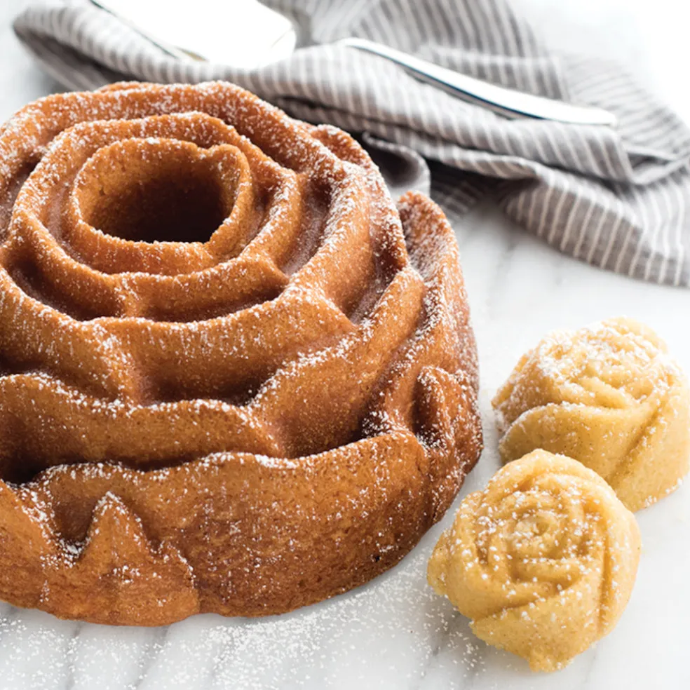 Molde Bundt Rose Nordic Ware