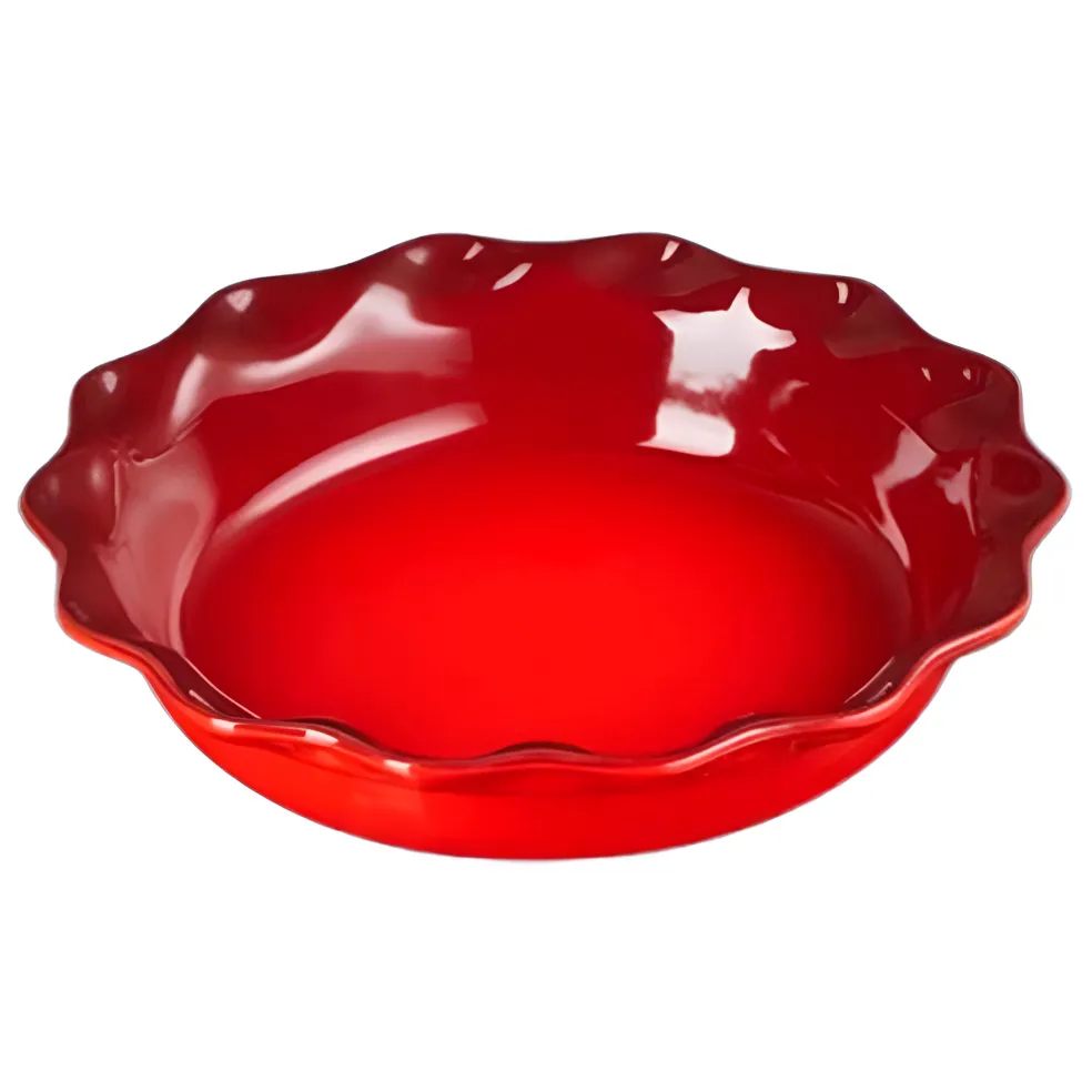 Molde cerámico redondo para tartas Heritage Le Creuset