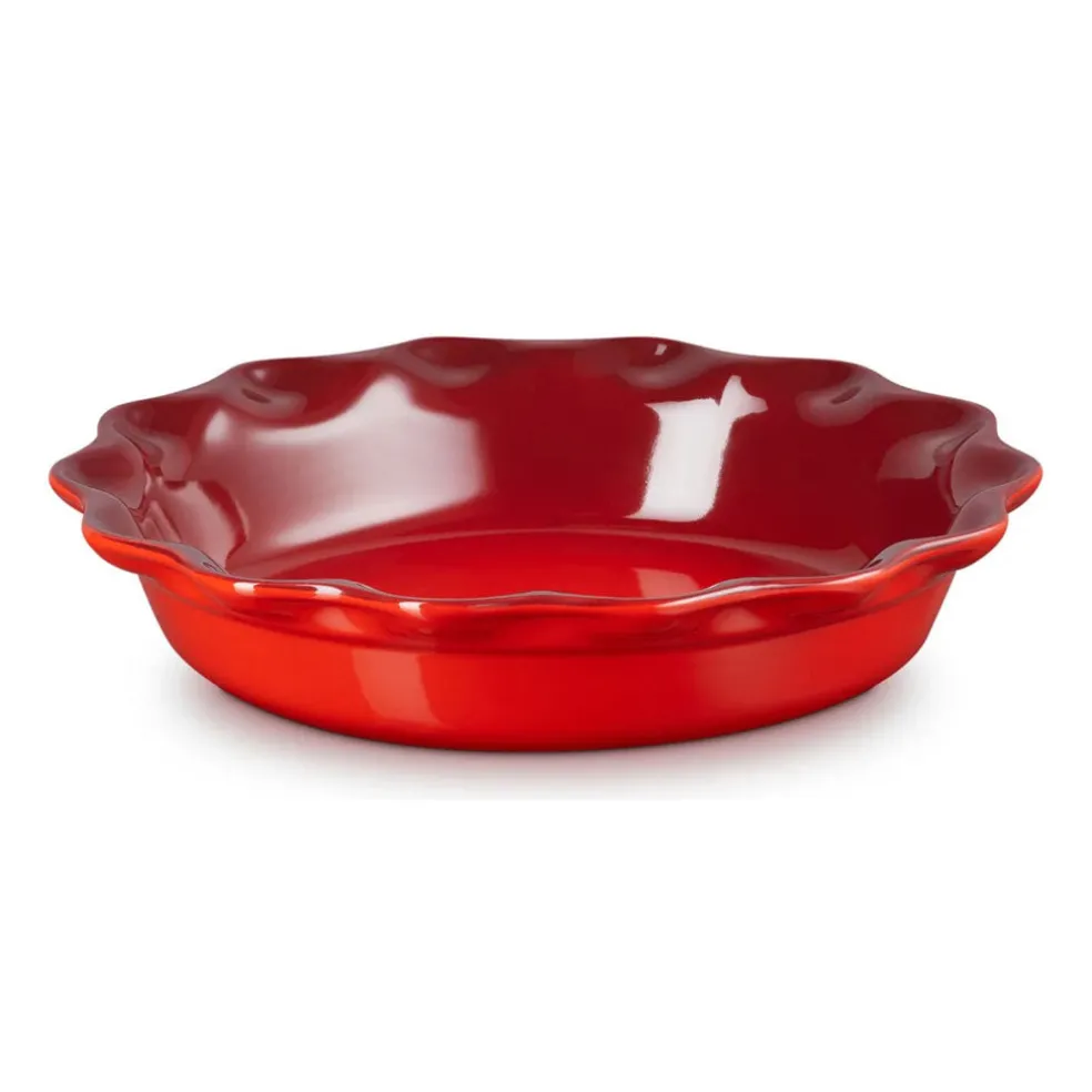 Molde cerámico redondo para tartas Heritage Le Creuset