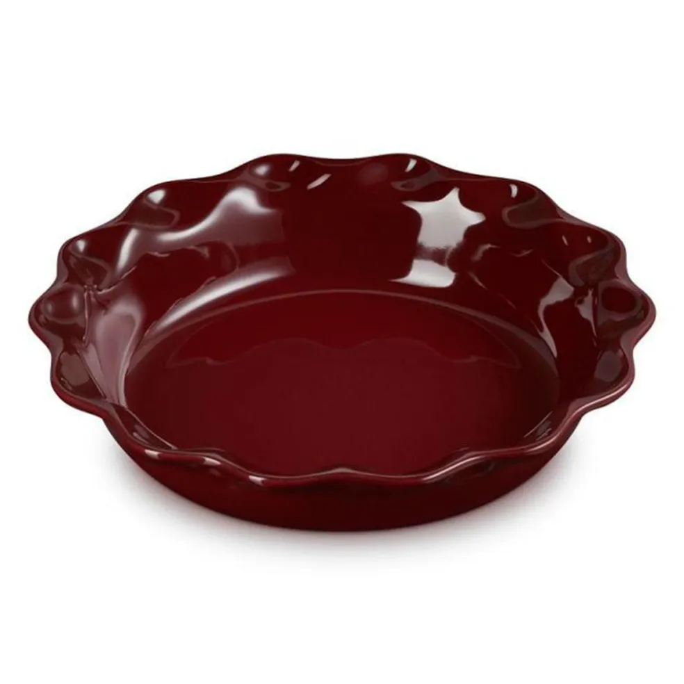 Molde cerámico redondo para tartas Heritage Le Creuset