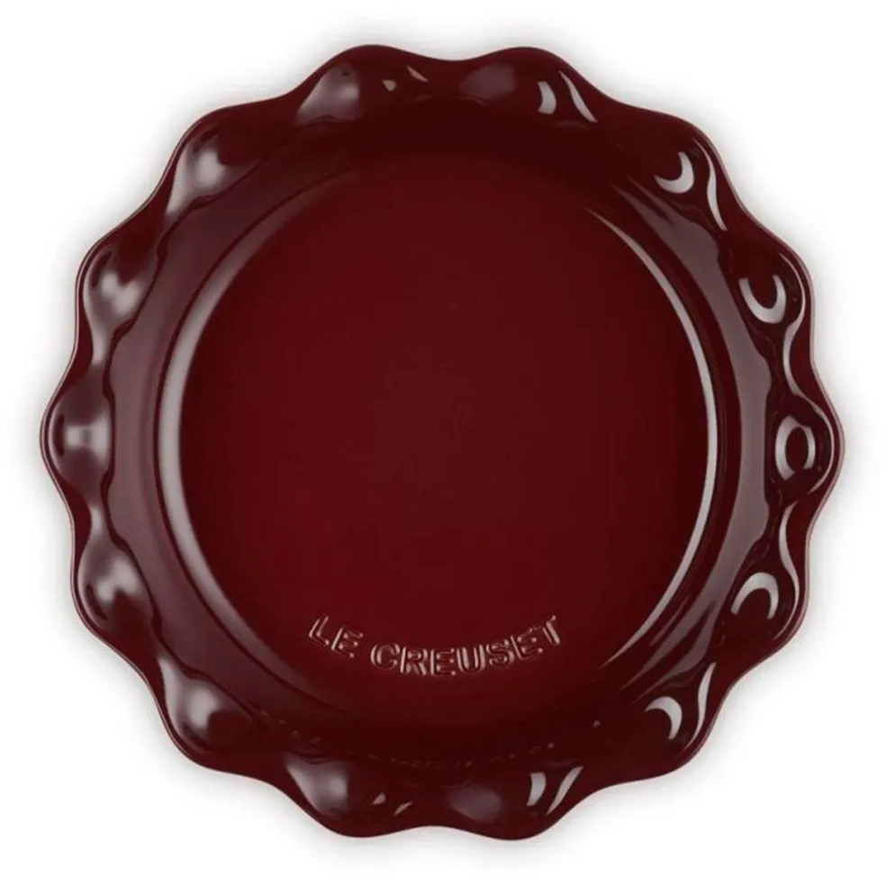 Molde cerámico redondo para tartas Heritage Le Creuset