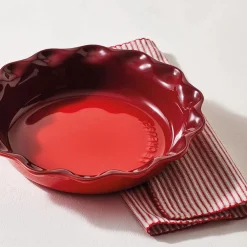 Molde cerámico redondo para tartas Heritage Le Creuset